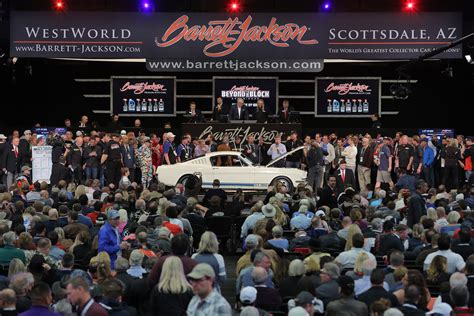 Barrett jackson 2024 schedule - Jun 30, 2022 · Friday - July 01, 2022. Register to View Price No Reserve Las Vegas 2022 The High-Octane Collection. Powered by a factory 454ci LS5 V8 engine paired to a Turbo 400 3-speed automatic transmission and 12-bolt rear end with 3.42 gears. Features factory air conditioning, power steering and power brakes. 